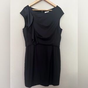 Eliza J Ruffle Formal Dress Dark Green Size 14